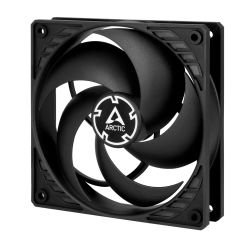 ARCTIC – Arctic P12 12cm Pressure Optimised PWM PST Case Fan w/ Cable Splitter, Black, Fluid Dynamic, 200-1800 RPM ARCTIC – Arctic P12 12cm Pressure Optimised PWM PST Case Fan w/ Cable Splitter, Black, Fluid Dynamic, 200-1800 RPM
