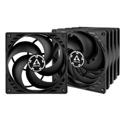 ARCTIC – Arctic P14 Pressure Optimised 14cm Case Fans (5 Pack), Black, Fluid Dynamic, 1700 RPM, Value Pack ARCTIC – Arctic P14 Pressure Optimised 14cm Case Fans (5 Pack), Black, Fluid Dynamic, 1700 RPM, Value Pack